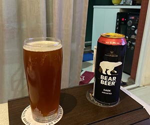 Bear Beer Dark Imported