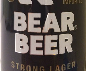 Bia gấu Bear Beer strong lager