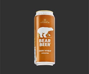 bia gấu bear beer dark wheat
